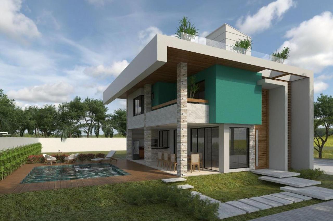 הוילה Espetacular Casa De Charme Em Sao Miguel Do Gostoso - Salou מראה חיצוני תמונה